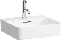 LAUFEN Aufsatzhandwaschbecken VAL 450x420, 1 Hahnloch mittig, mit &Uuml;berlauf,...