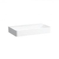 LAUFEN Waschtisch Val 420x750x155, ohne Hahnloch, ohne &Uuml;berlauf, LCC weiss,