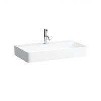 LAUFEN Waschtisch Val 420x750x155, 1 Hahnloch, ohne &Uuml;berlauf, LCC weiss,