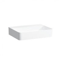 LAUFEN Waschtisch Val 420x550x155, ohne Hahnloch, ohne &Uuml;berlauf, LCC weiss,