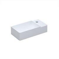 Cosmic Fancy Waschbecken links ohne Überlauf 40 x 20 x 15 cm, matt, 747020600