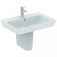 Ideal Standard Connect Air - Waschbecken Cube 50x45x16 cm, mit 1 Hahnloch, wei&szlig;