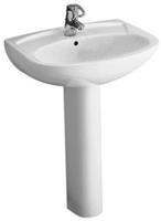 V&b Gustavsberg Waschtisch Saval 2.0 60x45,5cm, We, Mit Hahnloch Und &Uuml;berlauf