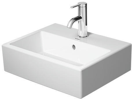 Handwaschbecken Allgemeine Daten & Eigenschaften Duravit Vero Air 45 x 35 cm weiß alpin WonderGliss (07244500001)