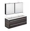 Megabad Exclusiv 100 Waschplatz Kombination 1201 Exclusiv 100 B: 120 cm molina eiche