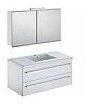 Megabad Classic 300 Waschplatz Kombination 1051 Classic 300 B: 105 cm weiÃŸ LE105101