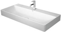 Duravit DuraSquare Waschtisch mit 1 Hahnloch, 100 x 47 cm, Badkeramik,...
