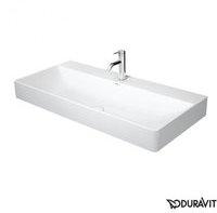 Duravit DuraSquare Waschtisch geschliffen mit 1 Hahnloch, 100 x 47 cm,...