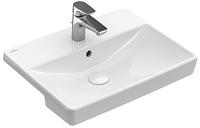 Villeroy & Boch Avento Vorbauwaschtisch 55 x 44 cm, mit &Uuml;berlauf, Badkeramik,