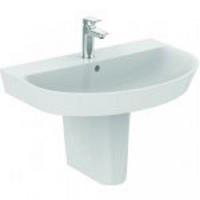 Ideal Standard Connect Air Waschtisch 55 cm, mit 1 Hahnloch, mit &Uuml;berlauf,