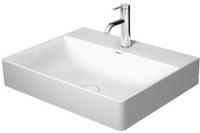 Duravit DuraSquare Waschtisch ohne Hahnloch, 60 x 47 cm, Badkeramik, 2353600070,