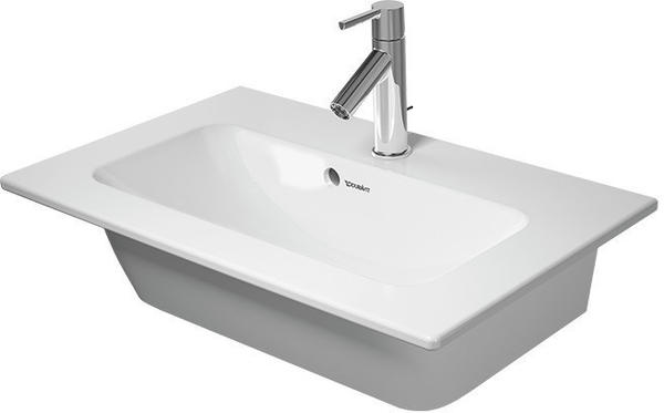 Duravit ME by Starck Möbelwaschtisch Compact B: 63 T: 40 cm weiß, WG,