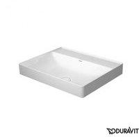 Duravit DuraSquare Aufsatzbecken ohne Hahnloch 60 x 47 cm, Badkeramik, 2354600070,