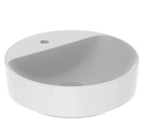 Keramag VariForm Aufsatzwaschtisch rund, 450mm, mit Hahnloch, ohne &Uuml;berlauf,...