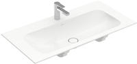 Villeroy & Boch Finion Schrankwaschtisch 100 cm mit Hahnloch, mit ViFlow...