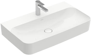 Villeroy & Boch Finion 80 x 47 cm weiß mit CeramicPlus (41688CRW)