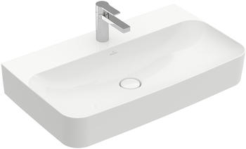 Villeroy & Boch Finion 80 x 47 cm weiß mit CeramicPlus (416884RW)