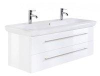 Posseik Badmöbel mit Keramag it! 130 cm Doppel (HIT130CMDOPPEL000101)