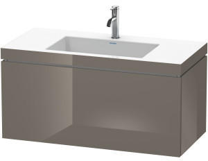 Duravit Vero Air Flanell grau 100x48cm (LC6918O8989)