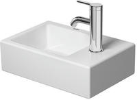 Duravit Vero Air Handwaschbecken mit 1 Hahnloch 38 x 25 cm, ohne &Uuml;berlauf,