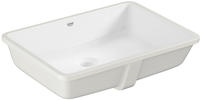 GROHE Cube Keramik Einbauwaschtisch von unten 50 cm, Badkeramik, 3948000H,...
