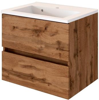 Held MÖBEL Waschtisch »Baabe«, Waschplatz, 60 cm breit, 2-tlg braun