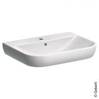 Geberit Smyle Waschtisch 500230018 weiss KeraTect, 65x48cm, mit Hahnloch und