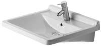 Duravit Starck 3 Vital Waschtisch 03096000001 60 x 54,5 cm, wei&szlig; WonderGliss, mit