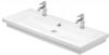 Duravit 2nd floor Doppel-Waschtisch 1200 mm, geschliffen, mit Hahnloch