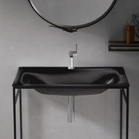 Bette Lux Shape Waschtisch 100 x 49,5 cm schwarz (A172-056HLW1)