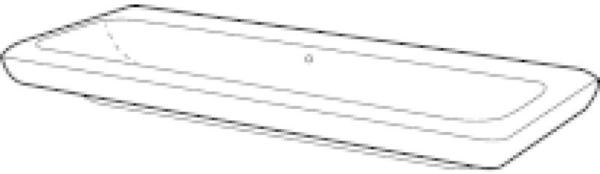 Geberit it! 130x48cm weiß (121933000)