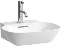 LAUFEN INO Handwaschbecken 45 x 41 cm, mit &Uuml;berlauf, mit Hahnloch, Badkeramik,