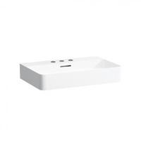 LAUFEN Waschtisch VAL 650x420, 3 Hahnl&ouml;cher, mit &Uuml;berlauf, wei&szlig; mit LCC,...