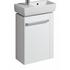 Geberit Renova Compact Unterschrank für Handwaschbecken mit Handtuchhalter rechts 44,8 x 60,4 x 25,2 cm weiß (862050000)