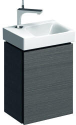 Geberit Xeno2 Unterschrank für Handwaschbecken mit 1 Tür 38 x 52,5 x 26,5 cm sculturagrau (500.502.43.1)