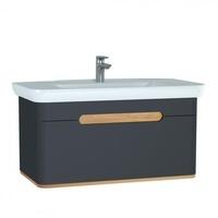 Vitra Sento Set 98 cm, 1 Lade, Anthrazit Matt, 60820 60820