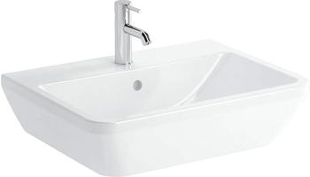 Vitra Integra Waschtisch 64,5 cm, mit Überlaufloch, 1 Hahnloch mittig Integra B: 64,5 T: 49 cm weiß 7051L003-0001