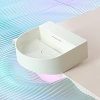 Laufen Laufen Sonar Waschtisch-Schale, ohne Hahnloch, ohne &Uuml;berlauf, 340x340mm, inkl. Keramikabdeckung f&uuml;r Ablaufventil, wei&szlig;, Farbe: Wei&szlig; mit LCC - H8123404001121