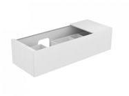 Keuco EDITION 11 Waschtischunterbau 1400 x 350 x 535 mm mit LED-Innenbeleuchtung Anthrazit