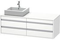 Duravit DU WTU wandh&auml;ngend Ketho 550x1400x496mm 4 SchKa, f&uuml;r Ebwt li., nussbaum natur