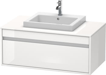 Duravit Ketho 100x42,6x55,5 weiß Hochglanz (KT679502222)