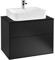 Villeroy & Boch Finion Unterschrank G09200PD 80x60,3x50,1cm, Black Matt Lacquer