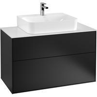 Villeroy & Boch Villeroy und Boch Villeroy & Boch Finion Unterschrank G10100PD 100x60,3x50,1cm, Black Matt Lacquer