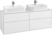 Villeroy & Boch Villeroy und Boch Villeroy & Boch Finion Unterschrank G18100GF 160x60,3cm, Glossy White Lacquer