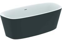 Ideal Standard Oval-Badewanne Dea freistehend 180x80cm Schwarz Matt