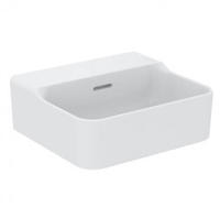 Ideal Standard Conca Handwaschbecken 40 cm, ohne Hahnloch, mit &Uuml;berlauf,...