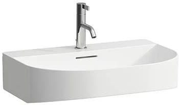 Laufen SONAR 60 / 42 cm, weiß, mit 1 Hahnloch, mit Überlauf, ungeschliffen (H8103420001041)