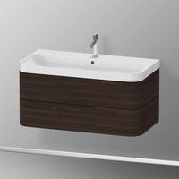 Duravit Happy D.2 Plus Waschtisch mit Waschtischunterschrank mit 2 Ausz&uuml;gen, HP4348O6969