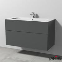 Sanipa 3way 99x49,7x58,2cm Anthrazit-Matt mittig SM40122