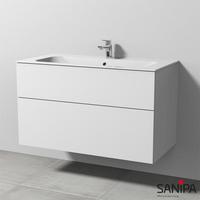 Sanipa 3way 99x49,7x58,2cm Weiß-Soft mittig SM40143